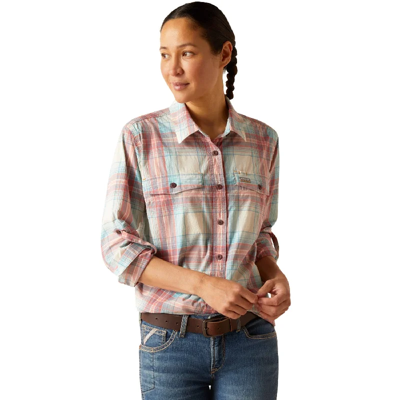 Women's Blouse with Boat CollarAriat Women's Rebar Made Tough DuraStretch Work Shirt