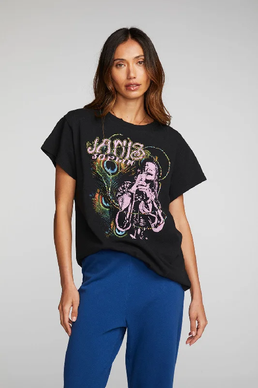 Women's Blouse with High CollarJanis Joplin - Retro Janis