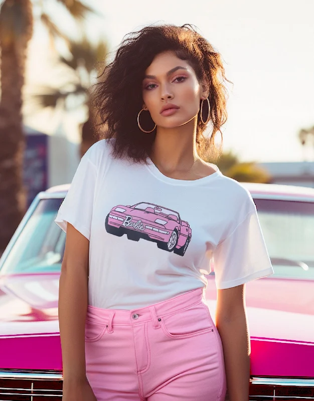 Women's Blouse with Notched CollarRue Barbie™️ Convertible