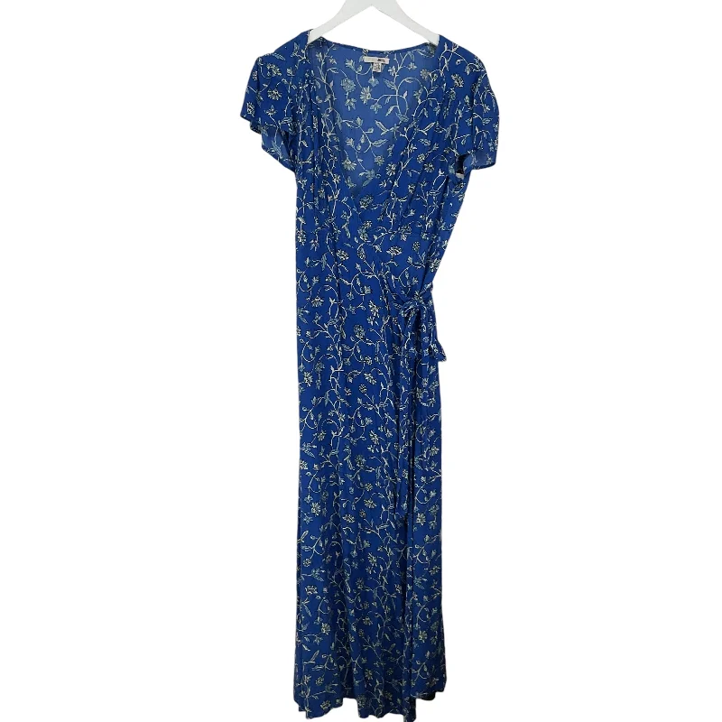 Women's Cut-Out DressesDress Casual Maxi By Clothes Mentor In Blue, Size: S