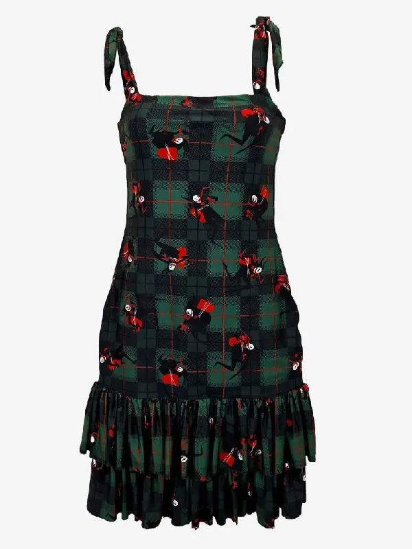 Women's Low Collar DressesBlackmilk Stretchy Tie Knot Frill Mini Dress Size S