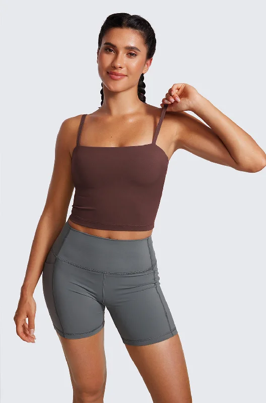 wireless mastectomy bra with soft cupsAdjustable Longline Sports Bra