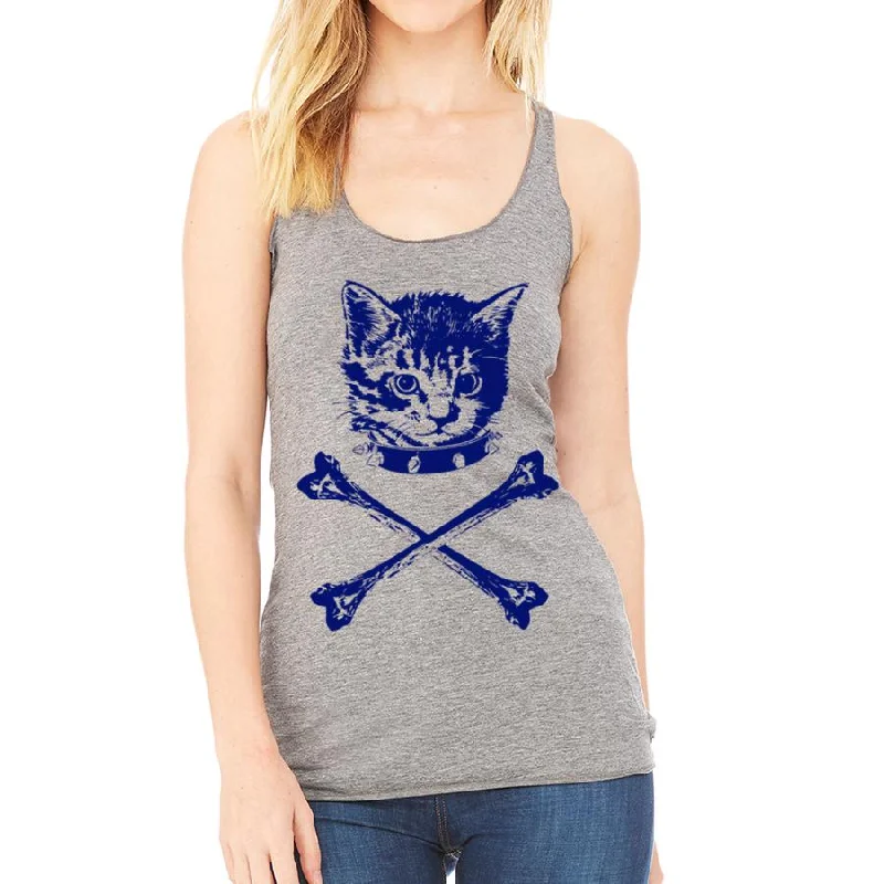 Women's Blouse with Bell SleevesDanger Kitty Tank Top