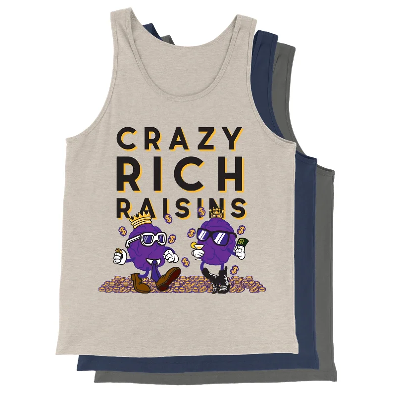 Women's Blouse with Boat CollarMovie The Food™ "Crazy Rich Raisins" Tank Top