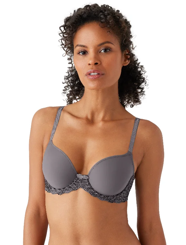 wireless bra with ruched sides for slimmingLa Femme T-Shirt Bra in Shark