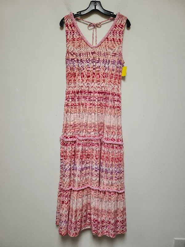 Women's High-Low DressesDress Casual Maxi By Clothes Mentor In Pink, Size: M