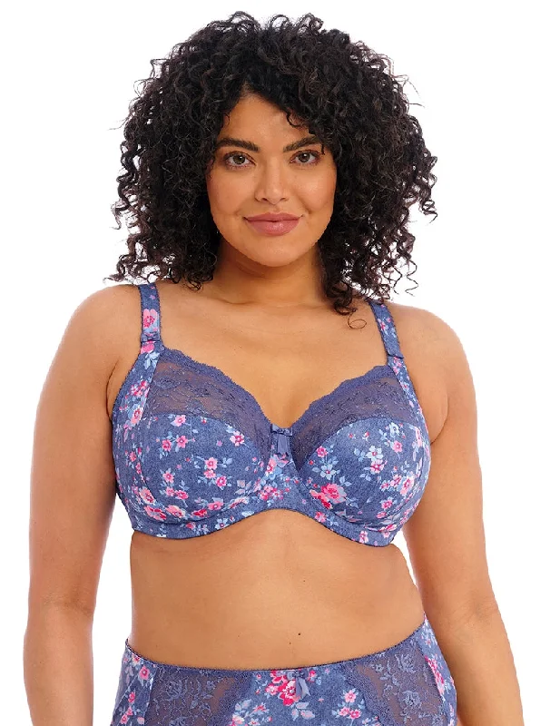 seamless bra with underwire supportMorgan Underwire Bra in Denim Floral