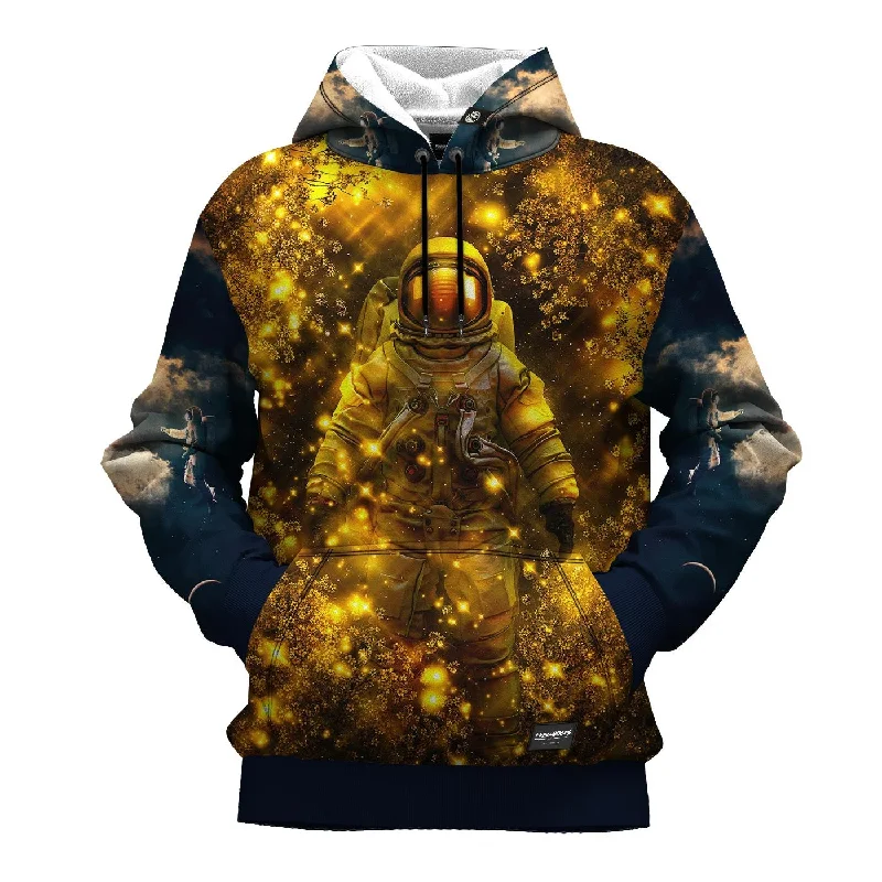 Women's Hooded Sweatshirts with Satin LiningNebula Hoodie