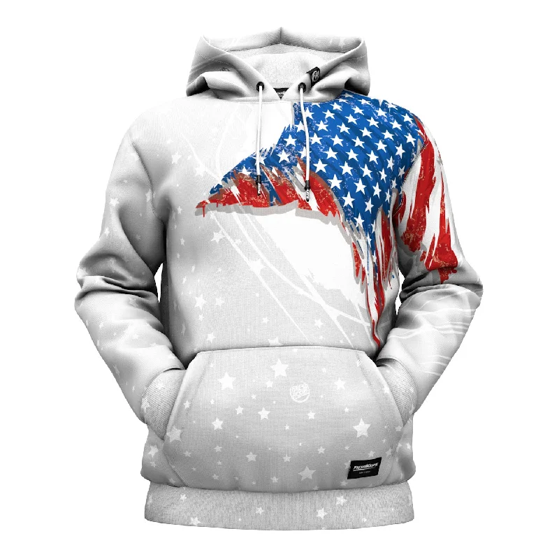 Women's Hooded Sweatshirts with Tie-Dye LiningStar Hoodie