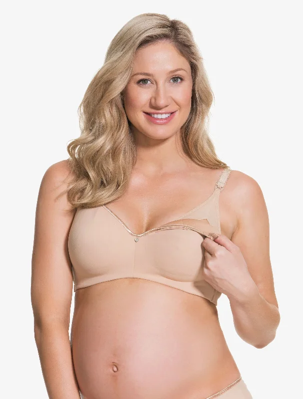 t-shirt bra for small breastsCroissant Nursing Bra