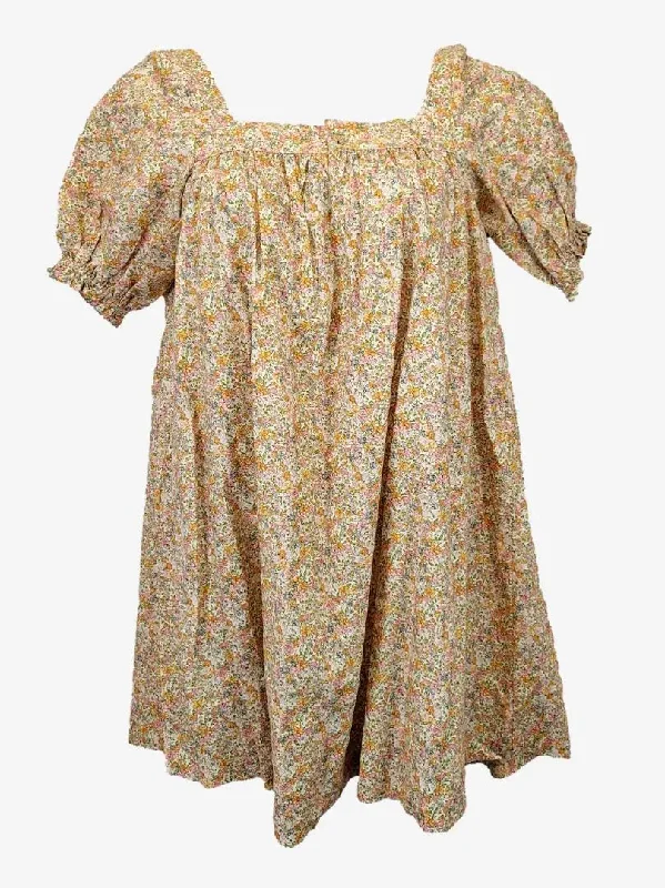 Women's Pleated DressesOak Meadow Dreamy Bloom Peasant Mini Dress Size S