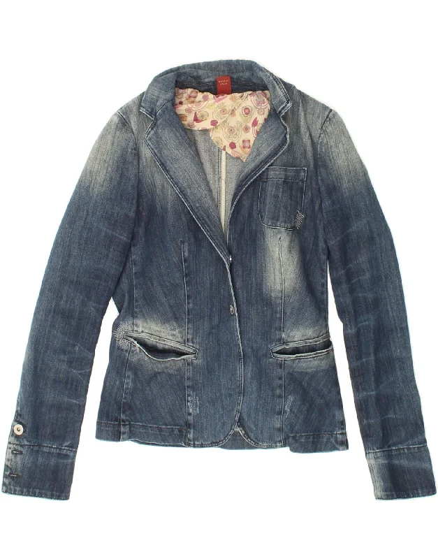 Women's Denim CoatsDONDUP Womens Denim Jacket IT 44 Medium Blue