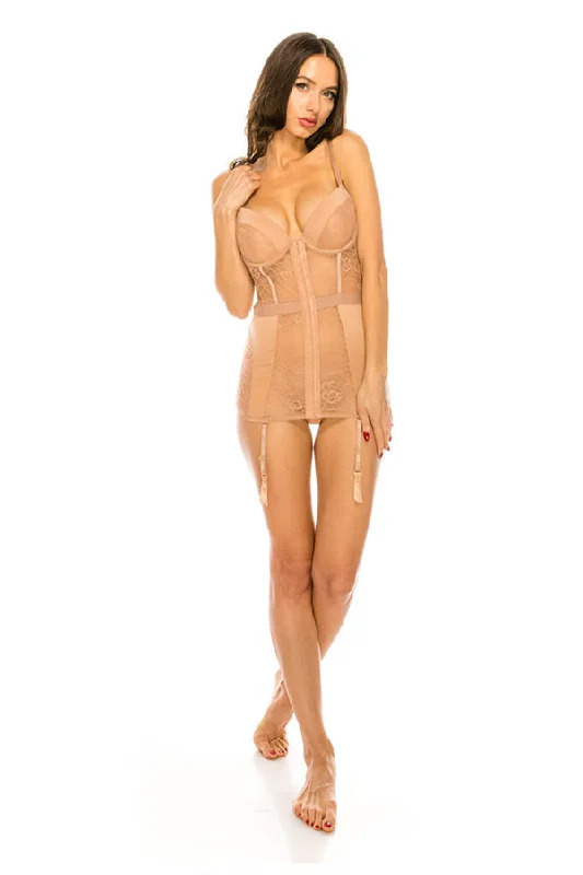 women's pajamas made from organic cottonPush-Up Babydoll