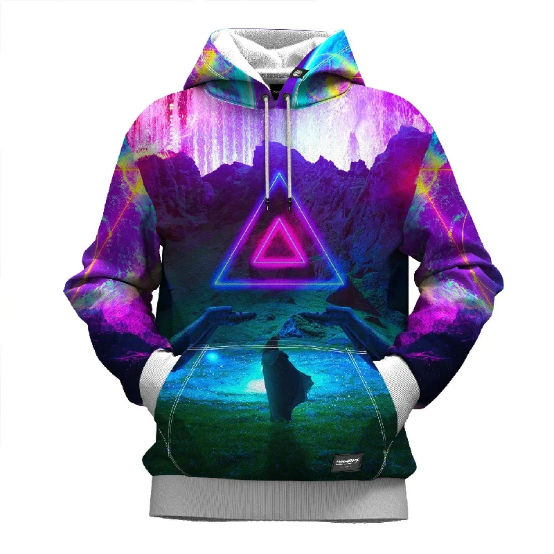 Women's Hooded Sweatshirts with Corduroy LiningNeon Night Hoodie