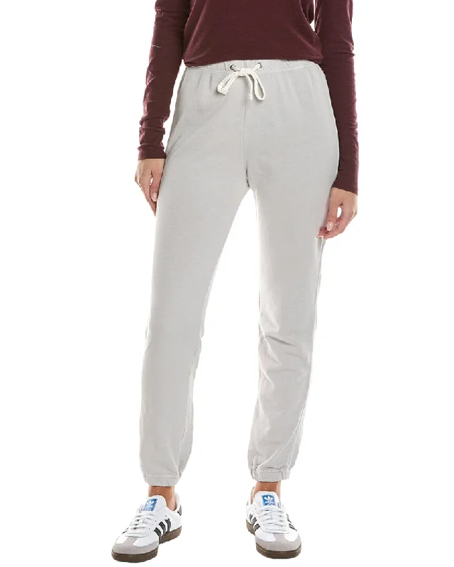  Women's High-Waisted PantsJames Perse French Terry Sweat Pant