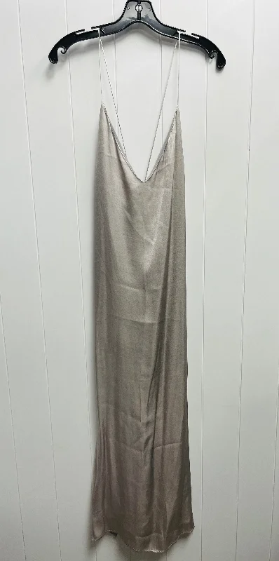 Women's Sweetheart-Neck DressesDress Party Long By Olivaceous In Silver, Size: L