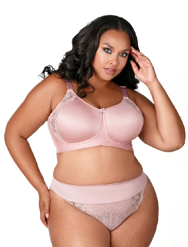 lace trim underwire bra for everyday wearMolded and Lace Softcup Bra