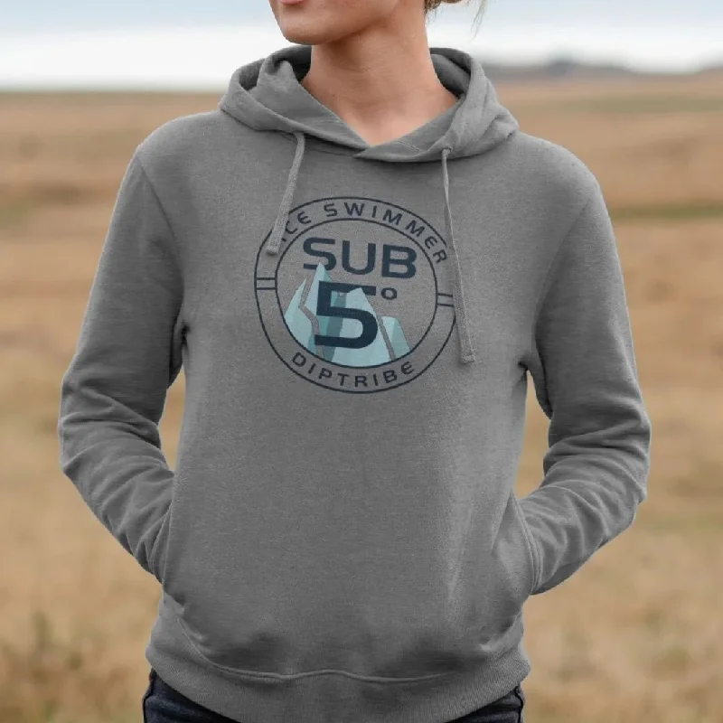 Women's Hooded Sweatshirts with Front PocketsSub 5 Ice Swimmer Women's Hoodie