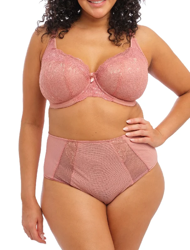 lace underwire bra for special occasionsBrianna Padded Half Cup Bra in Ash Rose