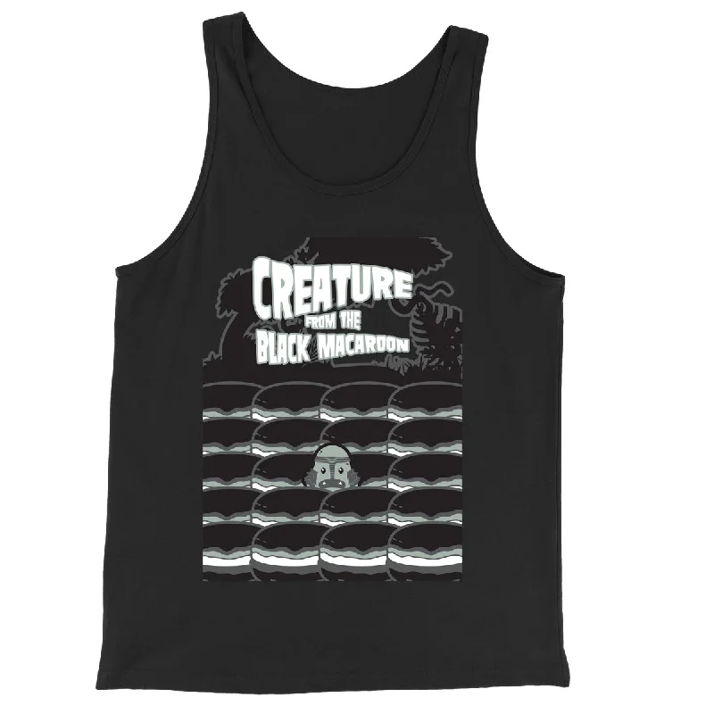 Women's Blouse with Puffed SleevesMovie The Food™ "Creature From The Black Macaroon" Tank Top