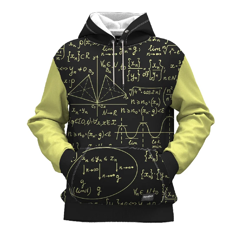 Women's Hooded Sweatshirts with Side PocketsMath Routine Hoodie