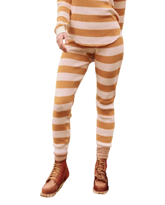 Women's Bell-Bottom PantsUnion Long John Pant In Sunrise Stripe