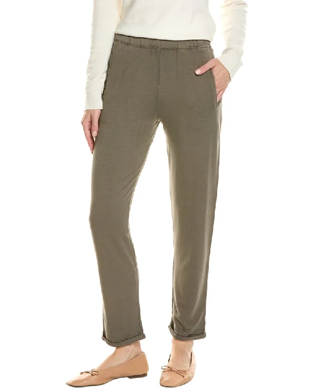 Women's Jodhpurs with Boat NeckMajestic Filatures French Terry Pull-On Pant