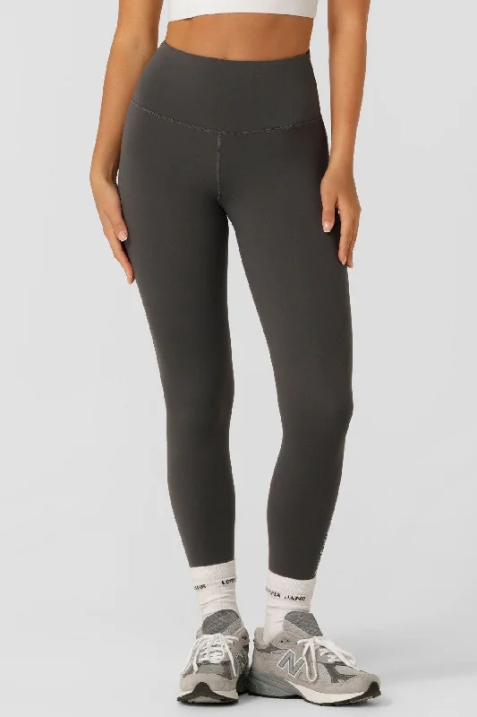 Lotus No Chafe Ankle Biter Leggings | Titanium