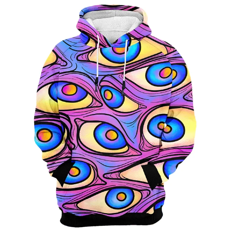 Women's Hooded Sweatshirts with PocketsEye Disagree Hoodie