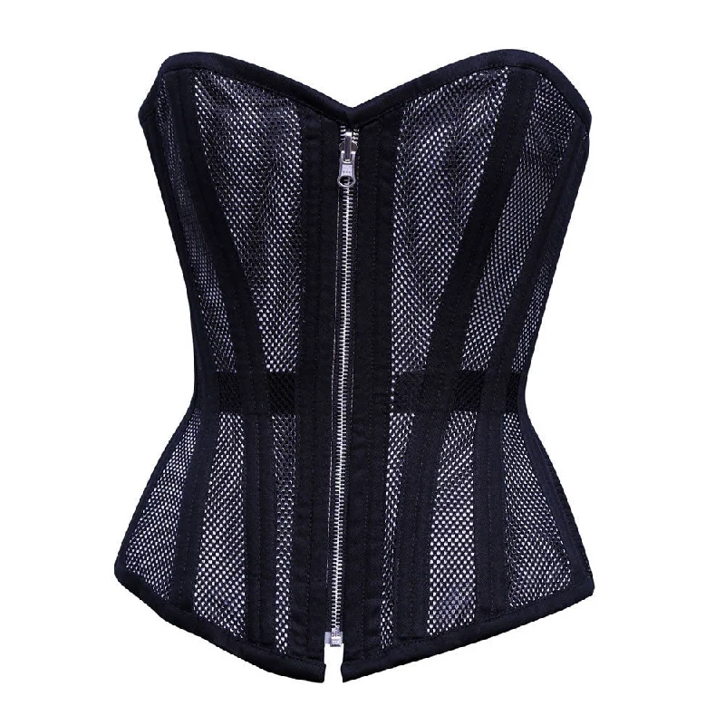 backless dress shaper with clear strapsEmi Waist Training Corset