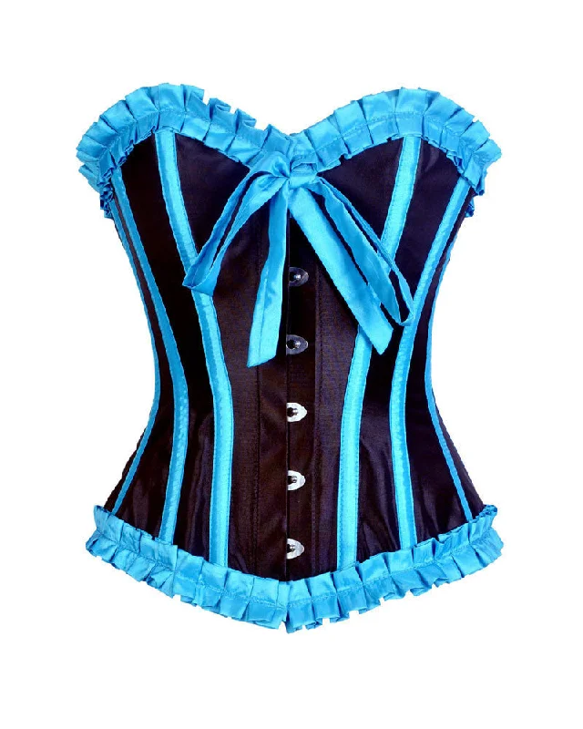 high-waisted shapewear with silicone strips for gripEmmeline Overbust Corset