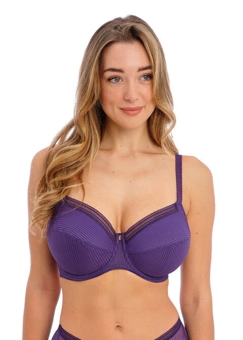 plus-size underwire balconette braFusion Blackberry Uw Full Cup Side Support Bra