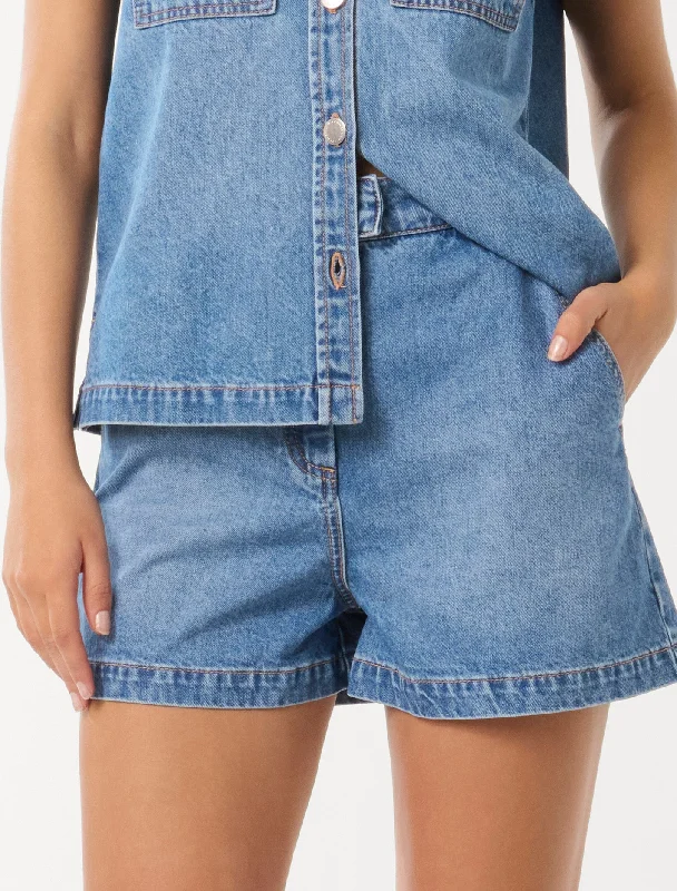 Women's Classic ShortsMaya Co-Ord Denim Shorts