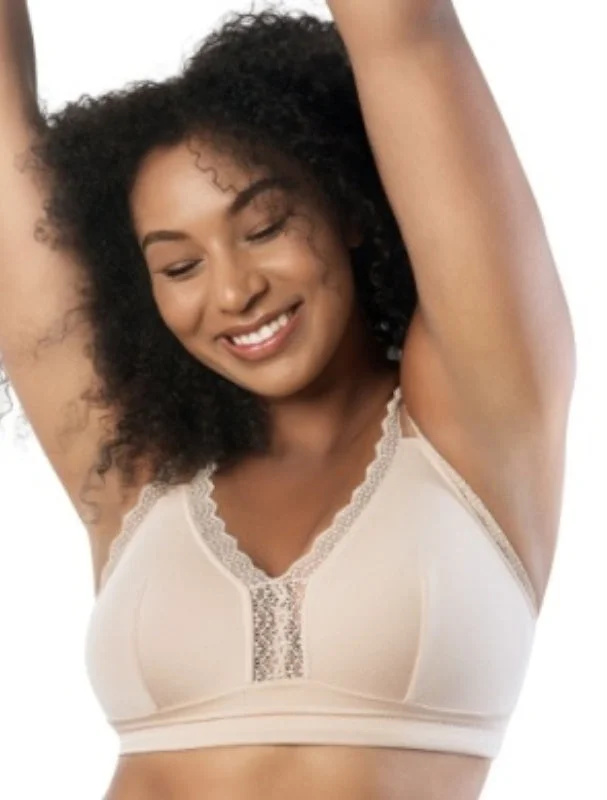 sheer lace braDalis Wire-Free Bra