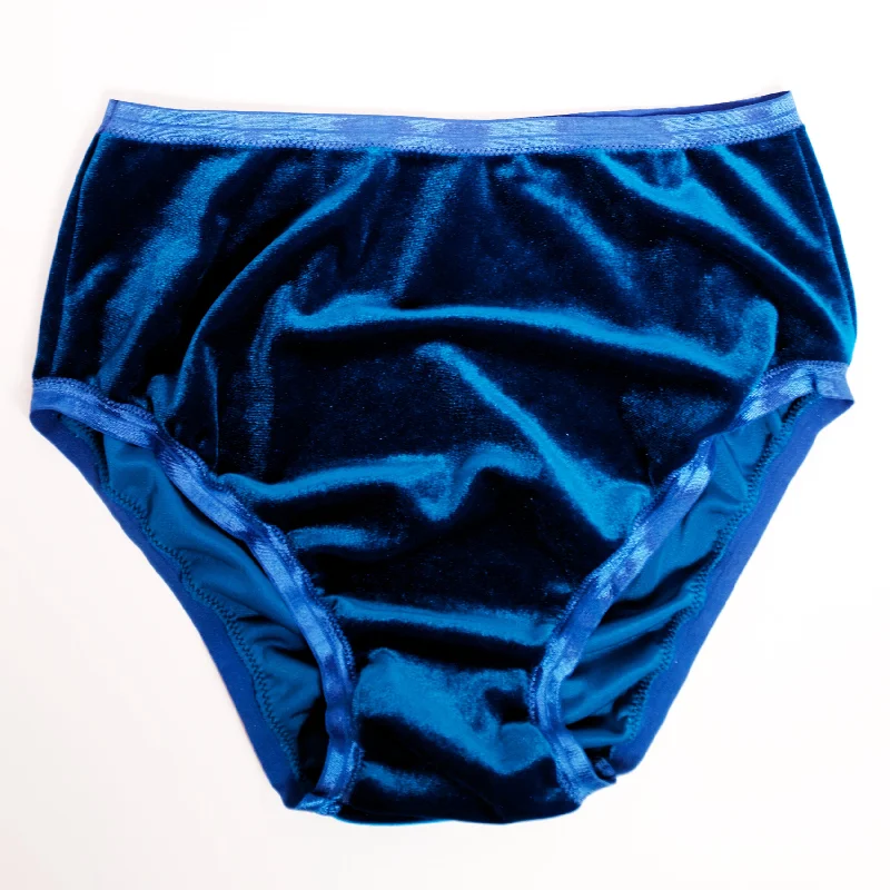 mastectomy bra with foam liningBlue Velvet High Rise Undies