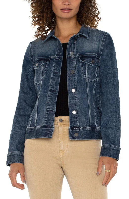 Women's Cargo PantsPETITE CLASSIC JEAN JACKET