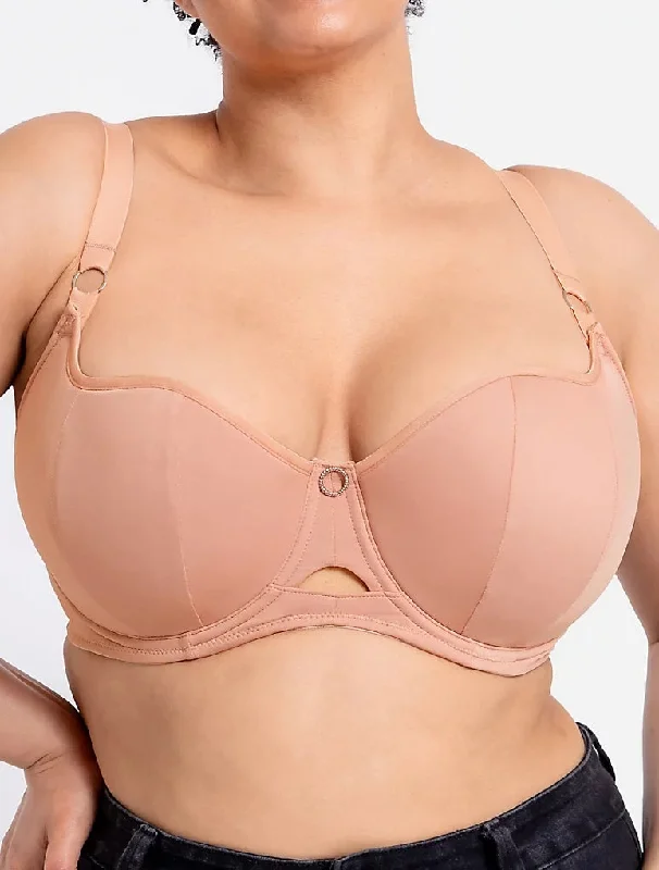 convertible halter-neck braBoost Me Up Padded Balcony Bra