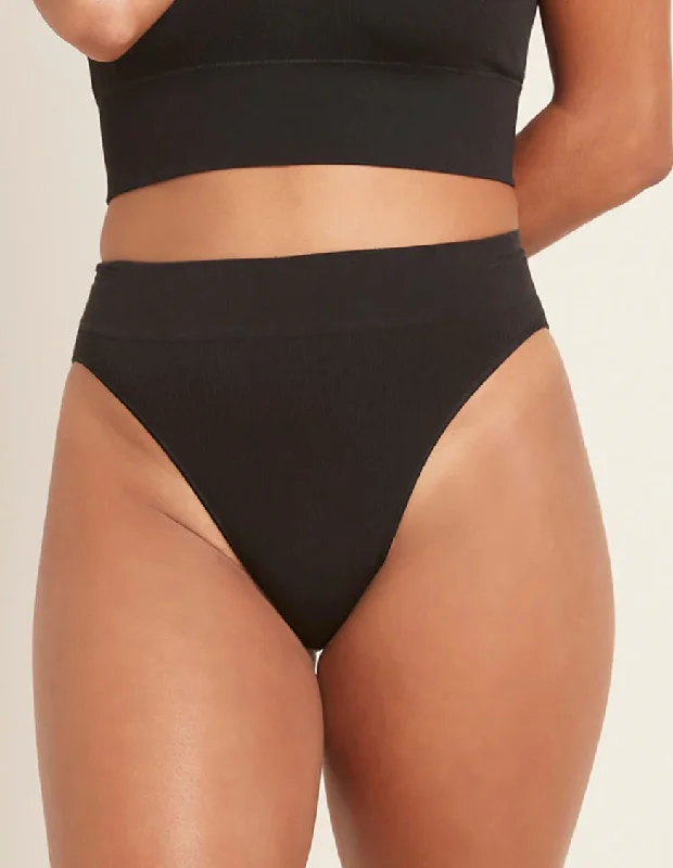 cotton-blend sleepwear underwear for a good night's sleepBoody Lyolyte Ribbed High Leg Brief