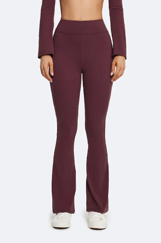 High-Waisted Flared Leggings