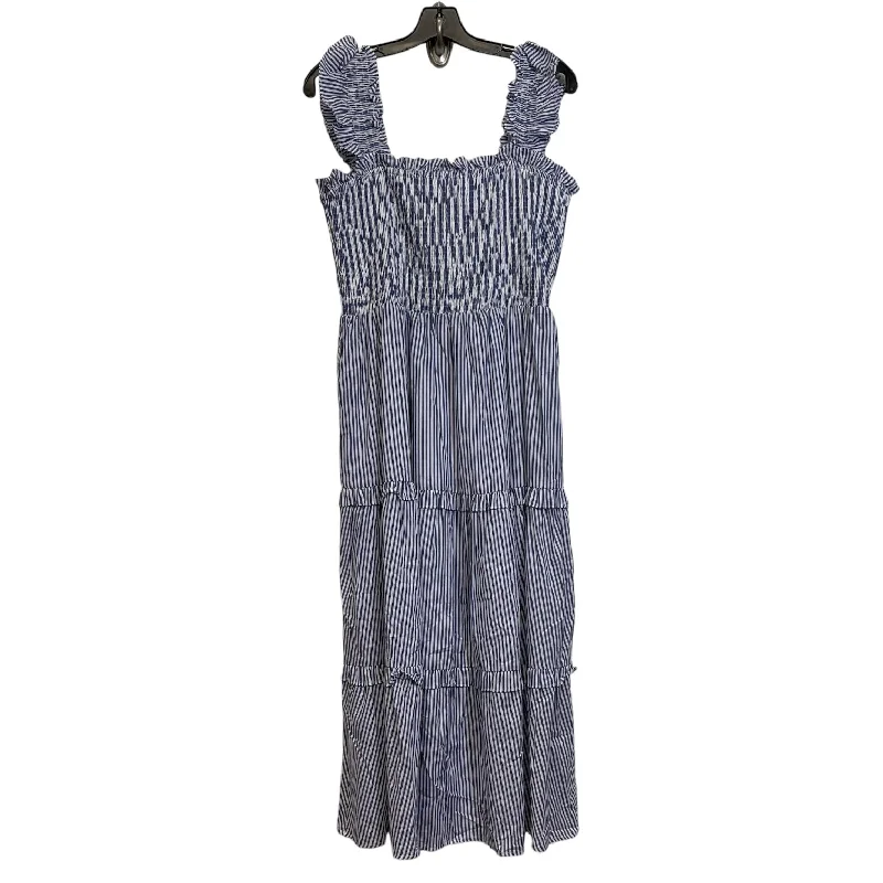 Women's Flared DressesDress Casual Maxi By Clothes Mentor In Striped, Size: Xl