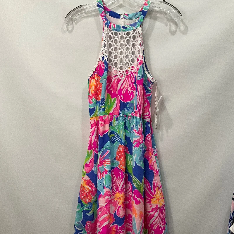 Women's Strapless DressesMulti-colored Dress Casual Short Lilly Pulitzer, Size 2